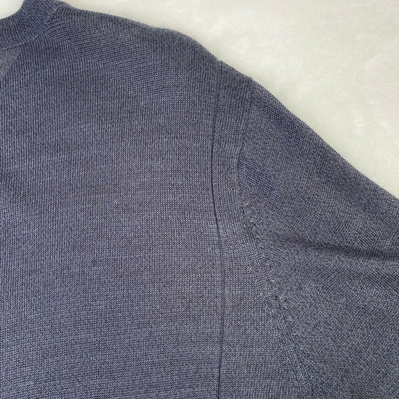 Cold Method Men’s Long Sleeve Ramie Rayon Knit Henley Long Sleeve Sweater Gray M - Picture 10 of 10